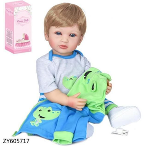 عروسک نوزاد پسر 48 سانتی مدل Reborn Baby Doll ZY605717_اسباب بازی
